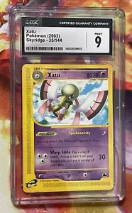 Pokémon Skyridge 35/144 Xatu CGC 9 2003 COME NUOVO - Foto 1 di 4