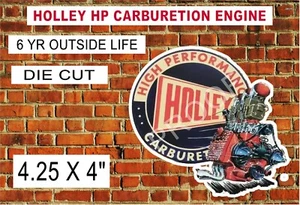 HOLLEY HIGH PERFORMANCE CARBURETORS ENGINE UV LAMINATED - Picture 1 of 3