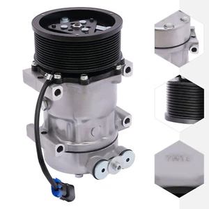 Compresor de aire acondicionado adecuado para 2008 2009 2010 Peterbilt 388 F696003151 F69-6003-151 12V - Imagen 1 de 18