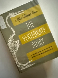 The Vertebrate Story by Alfred Sherwood Romer 1972 Hardcover Illustrated - Picture 1 of 6