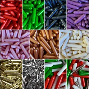 Macaroni Rods Cupcake Sprinkles Birthday Cake Toppers Cakesicle Decorations - Picture 1 of 24