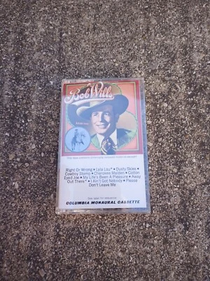 BOB WILLS TEXAS MUSIC - COLUMBIA HISTORIC EDITION  CASSETTE TAPE Country Western Foto 1 de 3