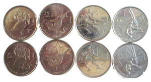 LOTE 8 25 CENTAVOS CANADIENSES 2008 **VANCOUVER 2010** 8 FOIS 25 CENTAVOS CANADIENSE DE 2008 - Imagen 1 de 6