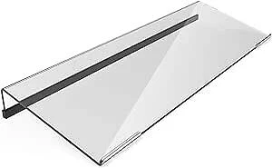  Acrylic Tilted Computer Keyboard Stand for Ergonomic Typing, Keyboard Tray  - Image 1 of 4