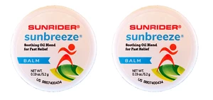 Sunrider SunBreeze BALM (0 .19 oz/5.2 g ) Menthol Herb Botanical ( LOT OF 2 ) - Picture 1 of 5