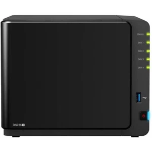 DiskStation Synology DS916+ Intel Quad-Core 1,6GHz DDR3 4-KIESZENIOWY - Zdjęcie 1 z 5