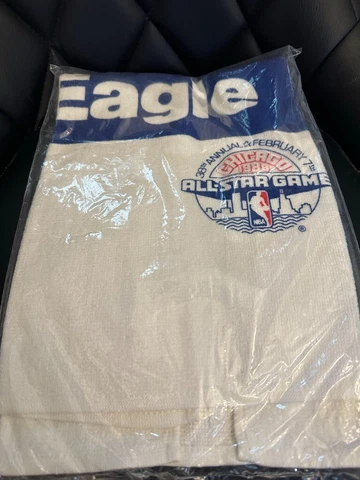 NBA All Star Game 1988 Chicago Towel New official Promo Michael Jordan Cover