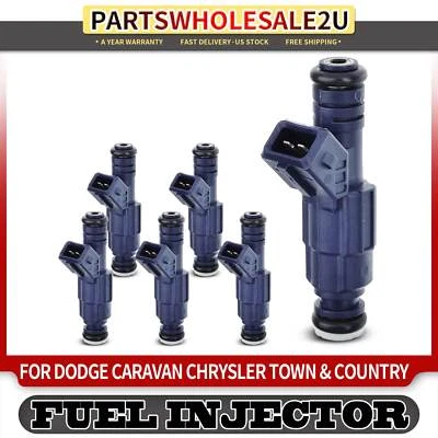6x Fuel Injectors for Dodge Caravan Chrysler Town & Country Plymouth  1992-1993 - Image 1 of 4