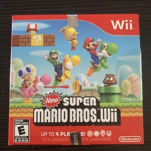 New Super Mario Bros. Wii Nintendo Wii BRAND NEW SEALED - Picture 1 of 8