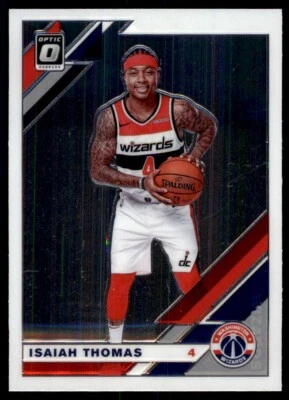 2019-20 Donruss Optic Isaiah Thomas Washington Wizards #119 - Image 1 of 2