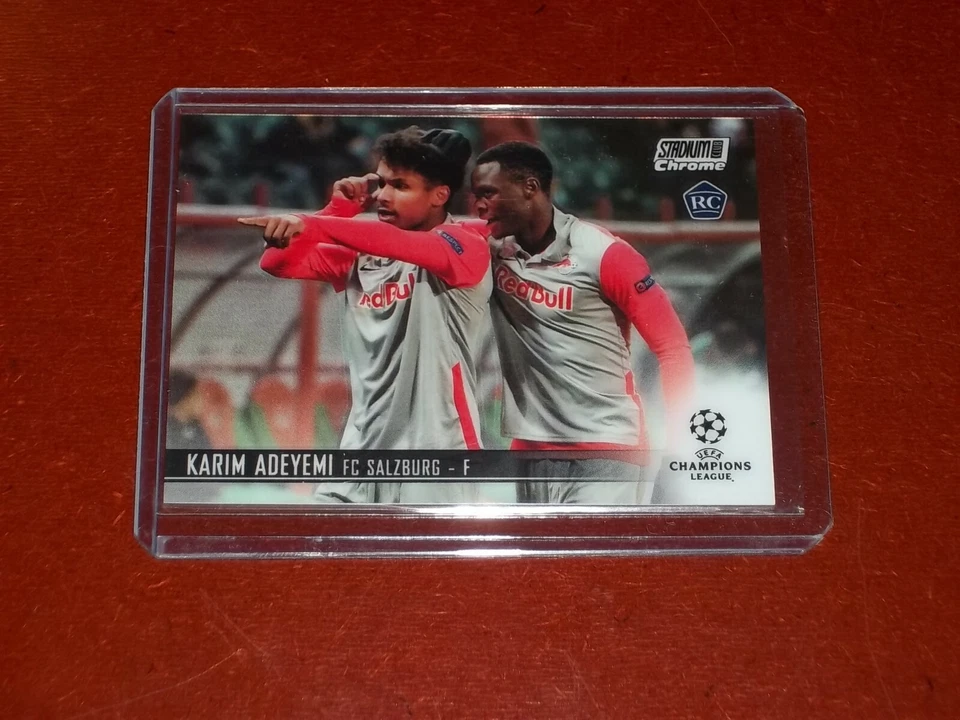 2020-21 Stadium Club Chrome UEFA Champions League RC Karim Adeyemi - Image 1 of 1