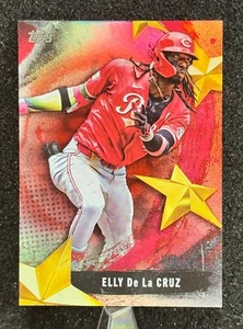 2025 Topps Series 1 Elly De La Cruz - Stars Of MLB RED #5/5 SSP 🔥Color Match - Picture 1 of 2