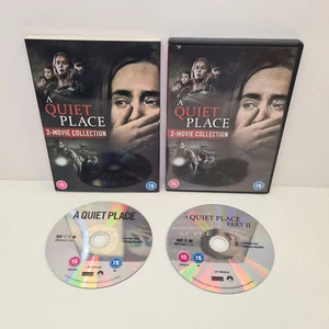 A Quiet Place + A Quiet Place Part 2 DVD Collection With Slip Cover UK Region 2 - Picture 1 of 4