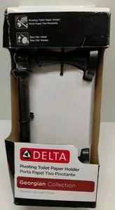 Delta Toilet Paper Holder in Venetian Bronze Finish Georgian Collection  - Picture 1 of 8