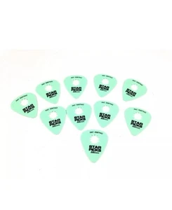 Everly Star Guitar Picks 12 Pack .88mm Mint Green - Picture 1 of 1