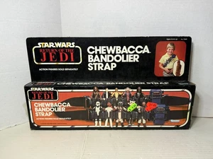 Correa bandolera Chewbacca Kenner Star Wars: El Retorno del Jedi 1983 vintage nueva - Imagen 1 de 5