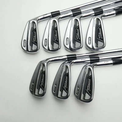 Used Titleist AP2 710 Iron Set / 4 - PW / Soft Regular Flex - Image 1 of 4