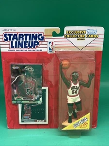 🏀 1993 HORACE GRANT (ROOKIE) CHICAGO BULLS (RARE) BASKETBALL STARTING LINEUP - Picture 1 of 3