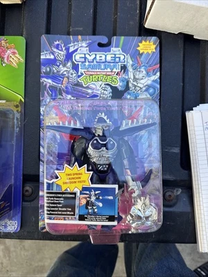 Cyber Samurai SHREDDER Teenage Mutant Ninja Turtles TMNT 1994 Playmates Sealed - Image 1 of 2