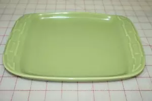 Longaberger Woven Traditions Sage Green Vorspeise Snack Teller - Bild 1 von 1