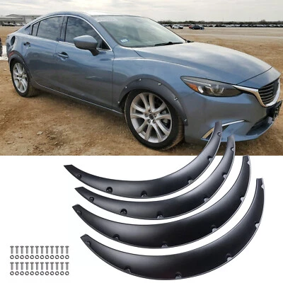 Fender Flares Guard Extra Wide Wheel Arches Body Kit For Mazda 2 Mazda 3 Mazda 6 Foto 1 de 4