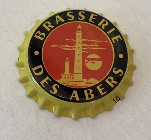 BIER CHAPA BIERE KRONKORKEN TAPPI BIRRA CAPSULE BEER BRASSERIE DES ABERS.FRANCE - Imagen 1 de 3