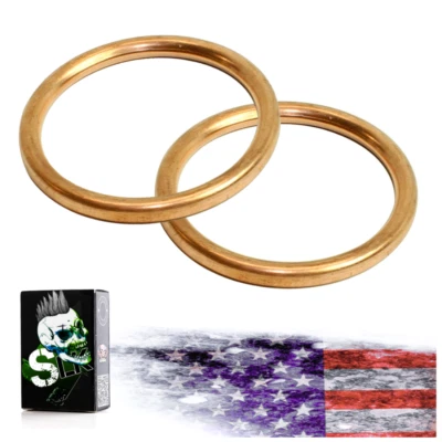 Junta de escape 60569 31396 para VT1300, VTX1300, VTX 1800, VT1100, VT700, PC800 Foto 1 de 4