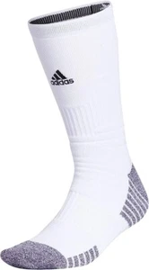 Adidas Adulto Blanco Crew Algodón Cojín Compresión 5 Estrellas Equipo Logo Calcetín M 6.5-9 - Imagen 1 de 2