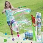 WOWMAZING Giant Bubble Wands Kit: (4-Piece Set) | Incl. Wand, Big Bubble Concent