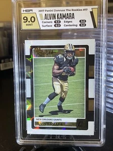 2017 Panini Donruss Alvin Kamara The Rookies RC Insert Saints Rookie #17 HGA 9 - Picture 1 of 8