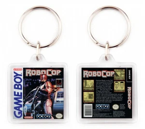 ROBOCOP Game Boy Nintendo Schlüsselanhänger Keyring - Picture 1 of 1