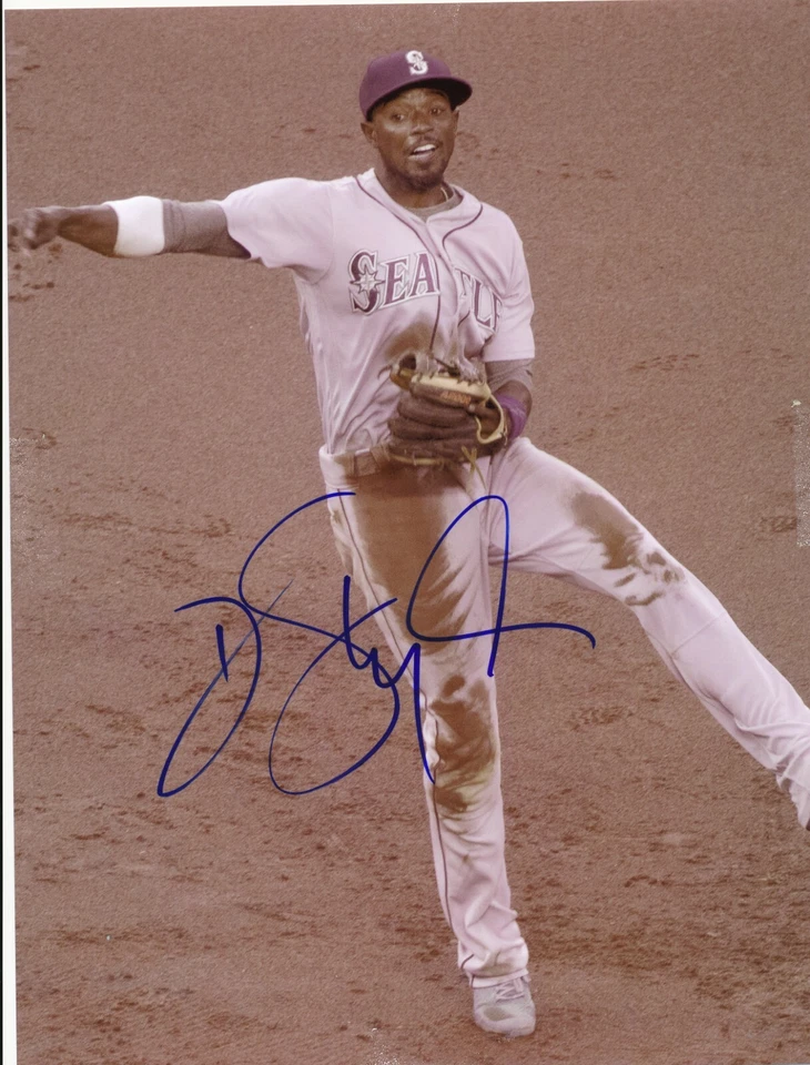 Dee Gordon Seattle Mariners Autographed Signed 8x10 Photo - Image 1 of 1
