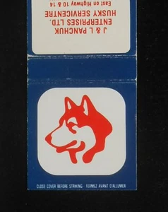 1970s Husky Gas J & L Panchuk Enterprises Husky Servicentre Yorkton SK Canada MB - Picture 1 of 1