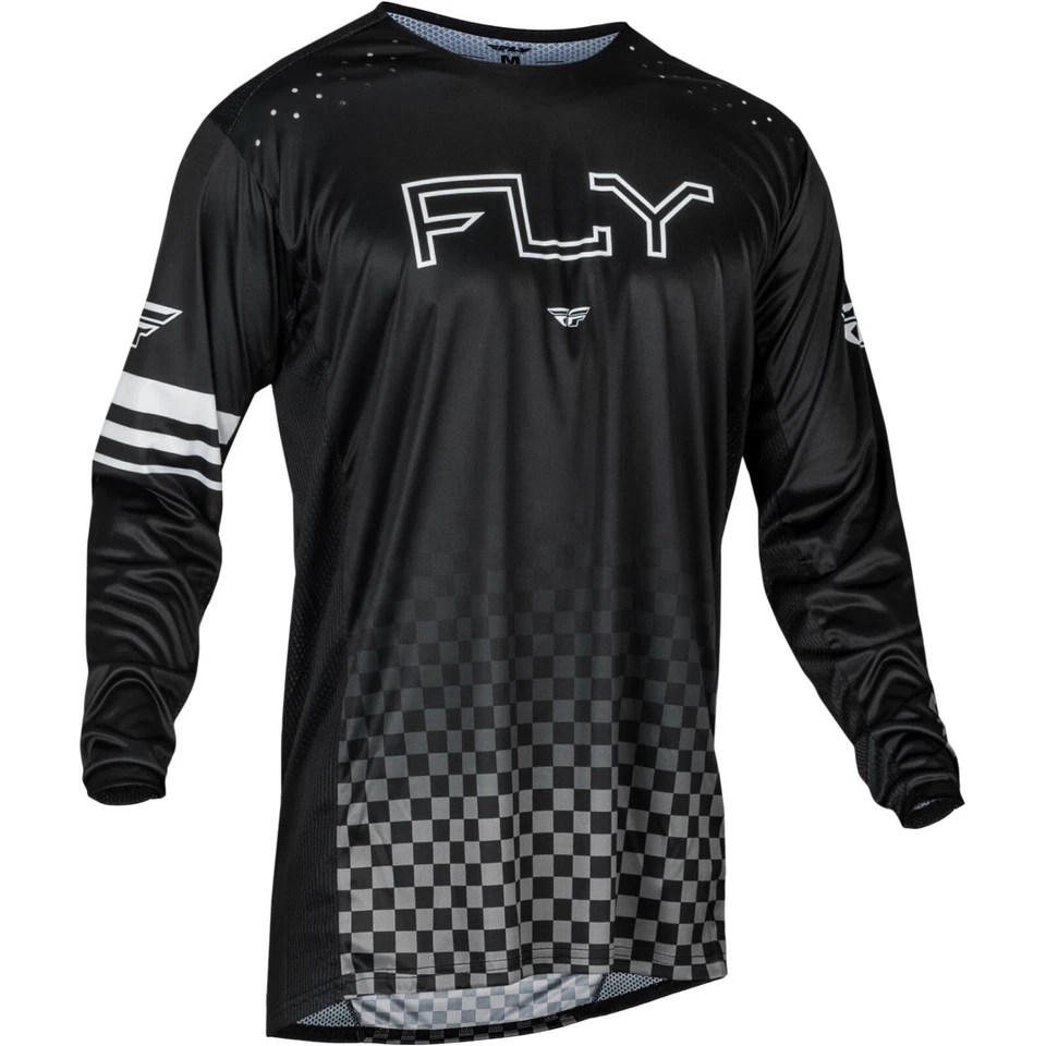 Fly Racing Rayce Bicycle Jersey Black Street BMX MTB Riding Shirt Adult X-large - Image 1 of 1