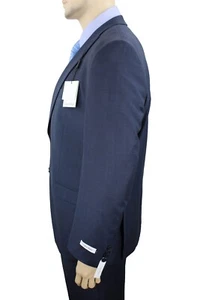 Calvin Klein Suit Men 44L-37W NAVY 3 pcs extreme slim fit - Picture 1 of 7