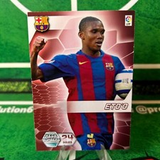 ETO'O 398 MEGA BOMBERS -FC BARCELONA-PANINI MGK MEGACRACKS LA LIGA 2005 06