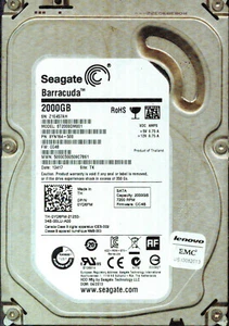 ST2000DM001, 9YN164-500, CC4B, TK, Z1E4 SEAGATE 2TB 13417 - Picture 1 of 1