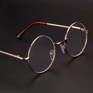 Retro Metall Rundgestell Rand Herren Damen Damen Lesebrille Lesebrille +1,0~+4,00 - Bild 1 von 8