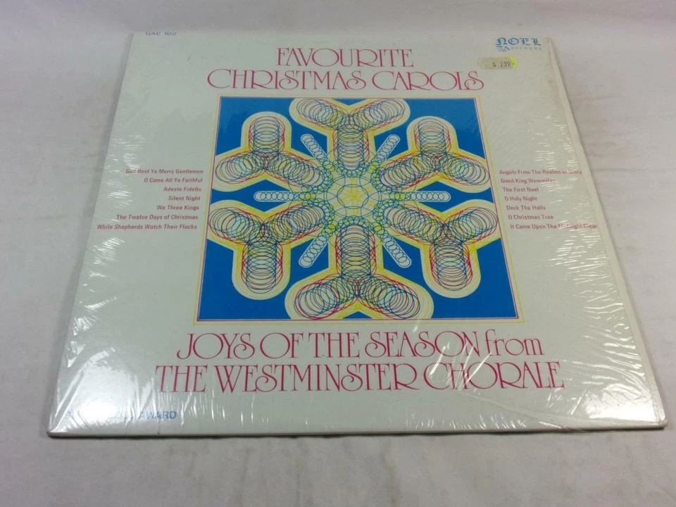 Favourite Christmas Carols - The Westminster Chorale - Import - Image 1 of 1
