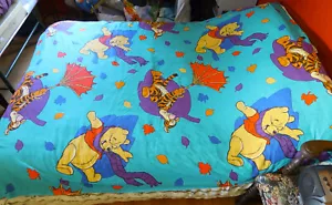 Vintage Winnie Puuh Twin-Size Bettbezug 66" x 92" klassische Disney Nostalgie! - Bild 1 von 7
