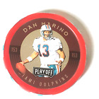 1997 NFL Play Off Chip Shot #153 Dan Marin Miami Dolphins FP-144