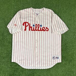 Philadelphia Phillies Vintage Majestic MLB Baseball Jersey Size XL