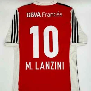 Camiseta de fútbol Adidas original visitante Lanzini #10 River Plate 2013/2014 (L) - Imagen 1 de 11