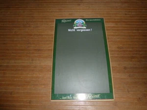 Rhöner Bierspezialitäten Blechschild Kreidetafel, ca. 40 x 25 cm nicht vergessen - Bild 1 von 5