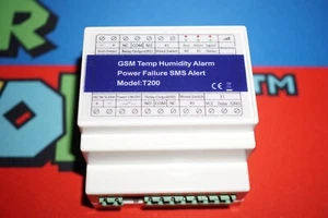 GSM Temperature Humidity Alarm Power Failure SMS Alert (Model: T200) - Picture 1 of 10