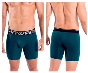 HAWAI 41903 Solid Athletic Boxer Briefs Color Petrol - Picture 1 of 8