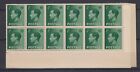GB KEVIII 1936 1/2d Block Of 24 Normal Paper (Repaired In Middle) MNH/MH BP8188