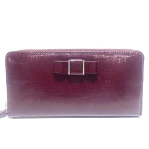 #NUEVO CON ETIQUETAS Cartera Coach *Darcy* Charol Arco Acordeón Cremallera 52172 Plateada/Jerez - Imagen 1 de 10