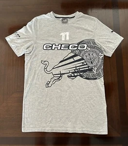 Puma T-Shirt (Sergio “Checo” Perez) Red Bull Racing F1 Logo Gray Men’s Small - Picture 1 of 7