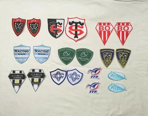 ecusson patch top 14 asm clermont castre racing metro toulon brive pau bo ffr AB - Imagen 1 de 11